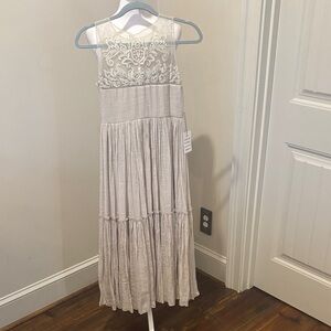 Joyfolie Cream Lace Kids Dress